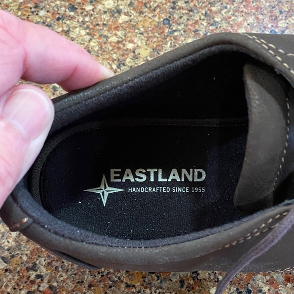 Eastland Dark Brown Oxford Shoes - Picture 2 of 4